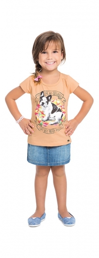 blusa manga curta - 1632 blusa manga curta - 1632